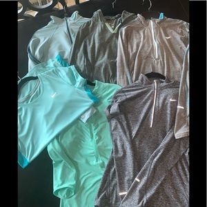 Nike dry fit pullovers